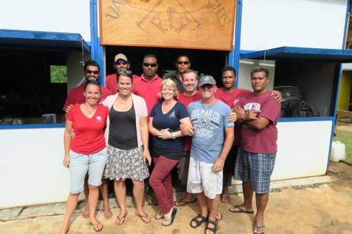 Us with The Boatyard Vava'u Crew